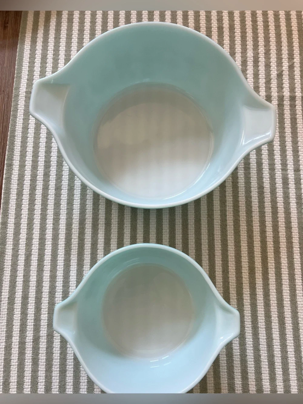 Vintage Pyrex Amish Butterprint Bowls